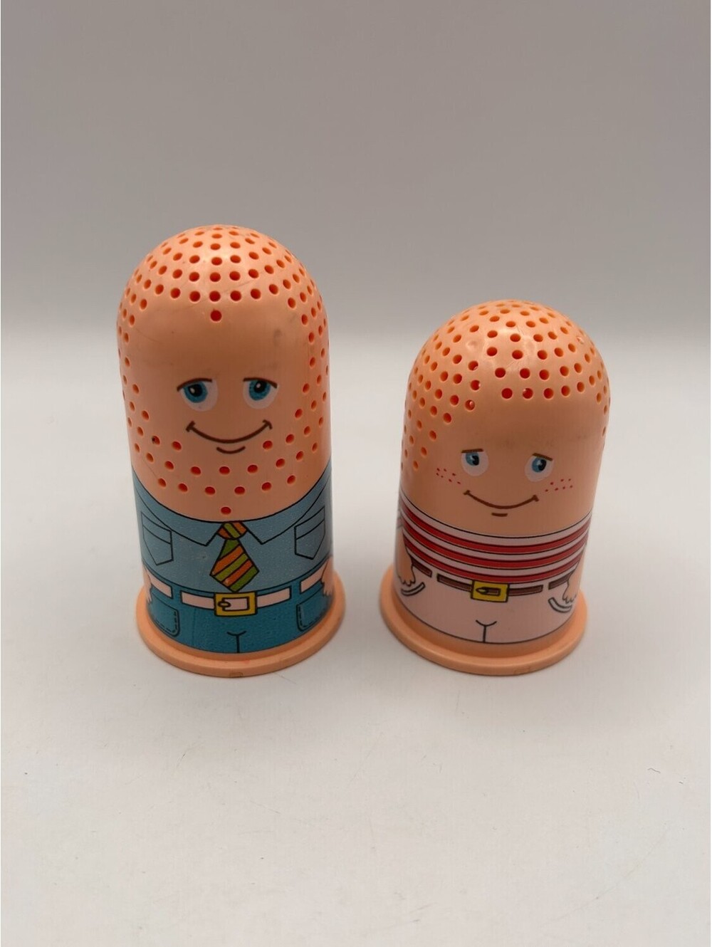 Play-Doh Fuzzy Pumper Barber Shop Replacement Character Thimble Figures Boys